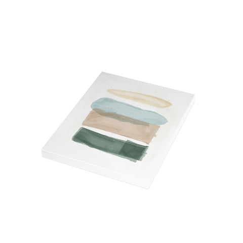 Neutral Watercolor Greeting Card — Abstract Greeting Card - Illustrated, Beautiful, any occasion