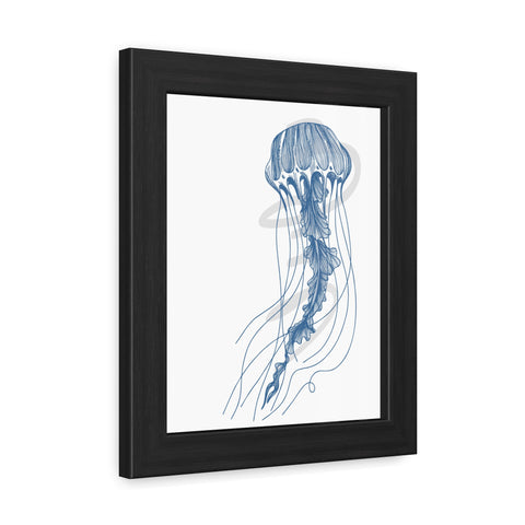 Marine Life 3 - Coastal Crab Framed Poster - Nautical Wall Art for Ocean Lovers, Beach Decor