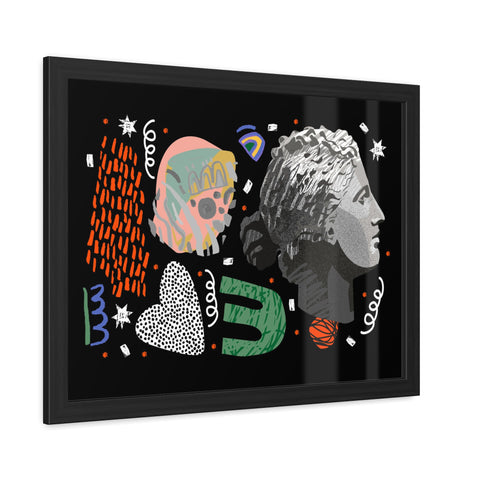 Arbitrary 1 - Artistic Framed Poster with Abstract Design – Perfect Home Decor for Art Lovers