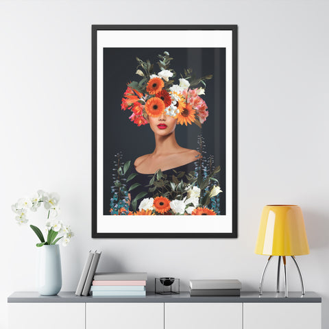 Flowerhead - Blooming Beauty Framed Poster - Floral Art for Home Decor