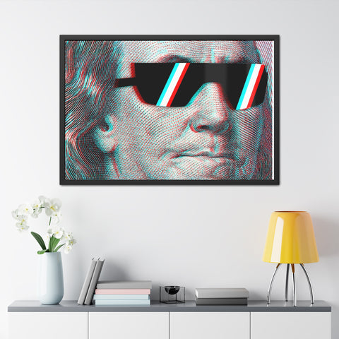 Benjamin Franklin Framed Poster – Stylish Wall Art for Home Décor