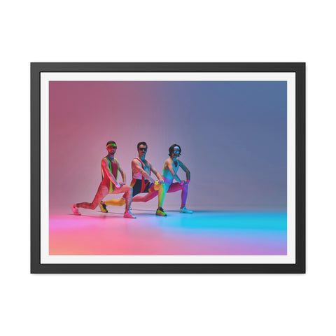 Workout - Framed Print