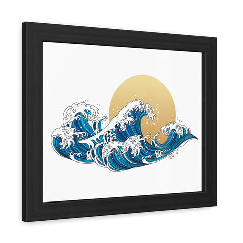 Wavesukan - Framed Print