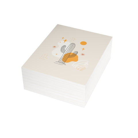 Cactus Greeting Cards — Abstract Greeting Card - Illustrated, Beautiful, any occasion