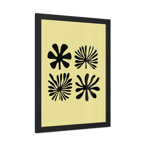 Lotus - Botanical Framed Poster - Modern Wall Art