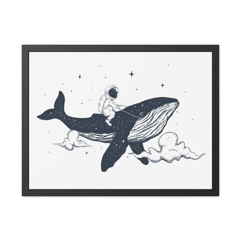 Whale Rider - Framed Print