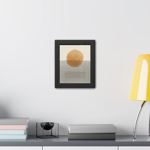 Watercolor Abstract 3 - Framed Print