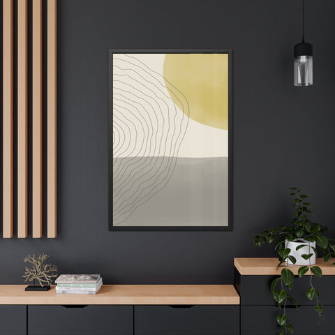 Watercolor Abstract 4 - Framed Print