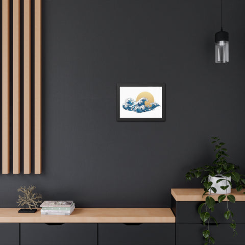 Wavesukan - Framed Print