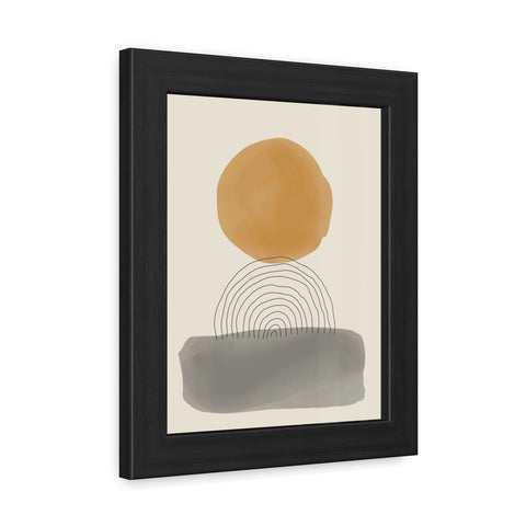 Watercolor Abstract 1 - Framed Print