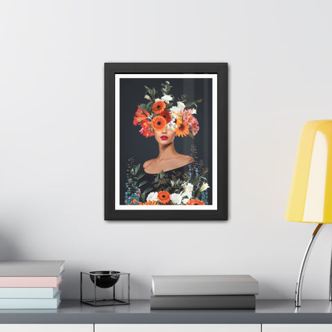 Flowerhead - Blooming Beauty Framed Poster - Floral Art for Home Decor