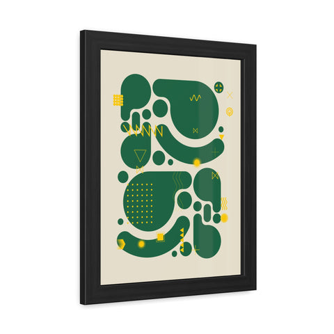 Kinta 5 - Modern Abstract Framed Poster for Stylish Home Decor
