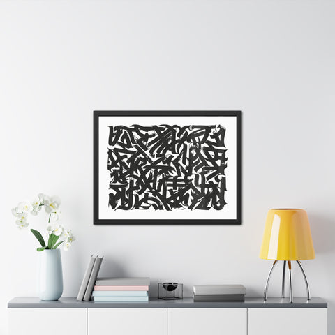 Smith 1 - Modern Abstract Framed Posters - Urban Art Decor for Home & Office