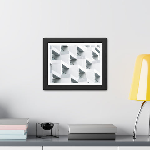 Blocks - Architecture - Framed Print