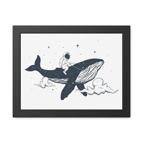 Whale Rider - Framed Print