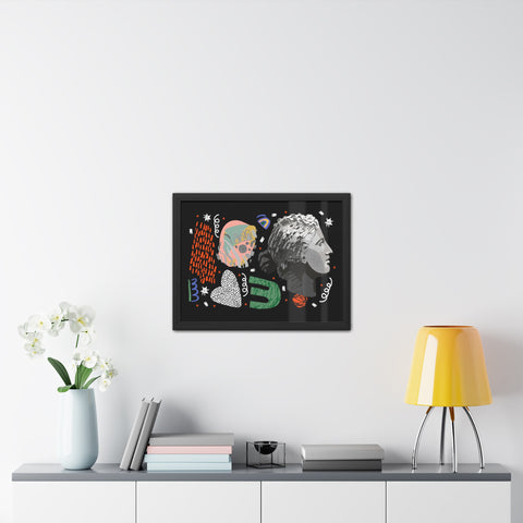 Arbitrary 1 - Artistic Framed Poster with Abstract Design – Perfect Home Decor for Art Lovers