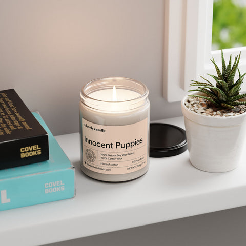 Innocent Puppies - Scented Soy Candle, 9oz