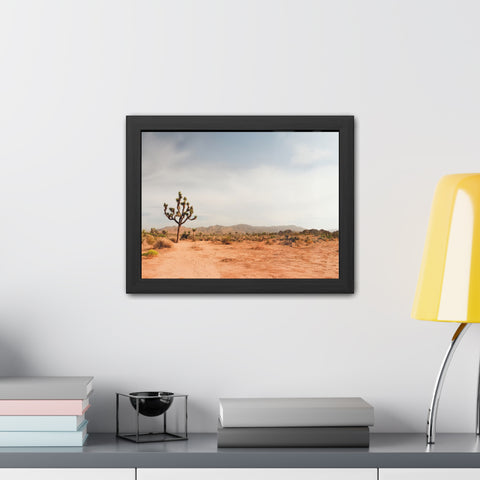 Coachella Valley - Desert Landscape Framed Poster - Serene Wall Art for Home & Office