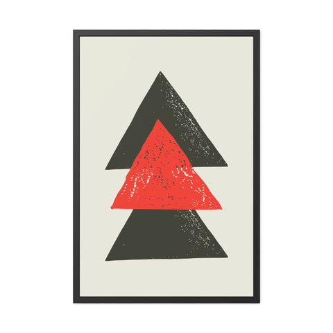 Jonathan 2 - Modern Geometric Framed Poster - Stylish Wall Art for Home Décor