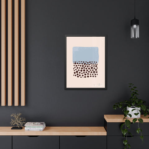 Blend 2 - Abstract Framed Poster - Modern Wall Art for Home Decor