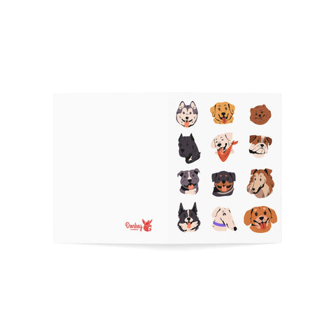 Dogs 3 - Greeting Card