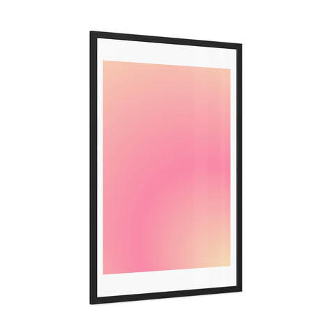 Sunrise 4 - Elegant Gradient Framed Posters - Minimalist Art for Home Decor