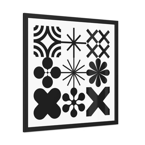 Stark 1 - Modern Abstract Framed Posters for Home Decor - Minimalist Wall Art