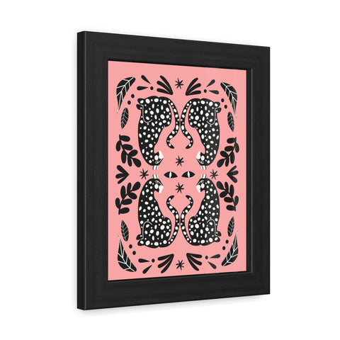 Mirror 2 - Stylish Framed Animal Print Poster - Modern Home Decor