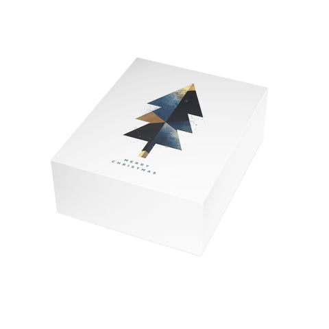 Geometric Christmas Tree Greeting Card — Christmas / Holiday Greeting Card - Illustrated, Modern