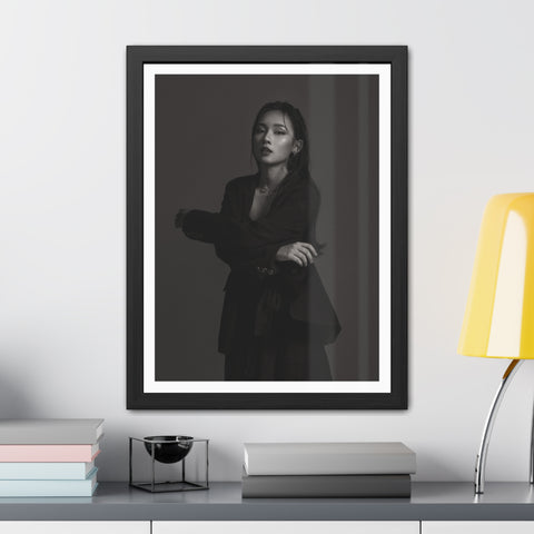 Xiang Sue - Elegant Monochrome Framed Poster - Stylish Wall Art for Modern Decor