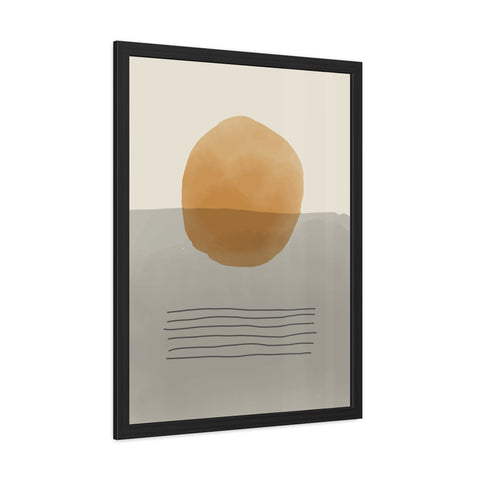 Watercolor Abstract 3 - Framed Print