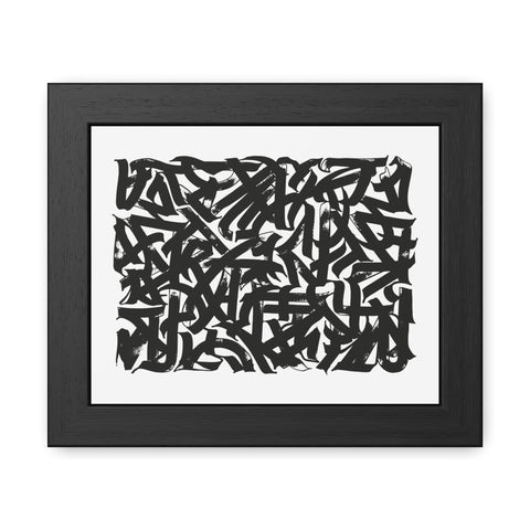 Smith 1 - Modern Abstract Framed Posters - Urban Art Decor for Home & Office