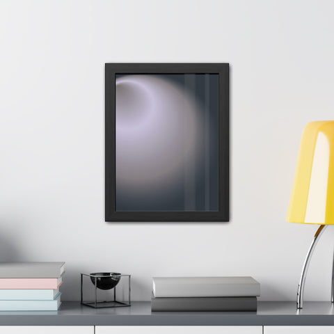 Lightsout 1 - Minimalist Framed Poster - Modern Art Print for Home Decor