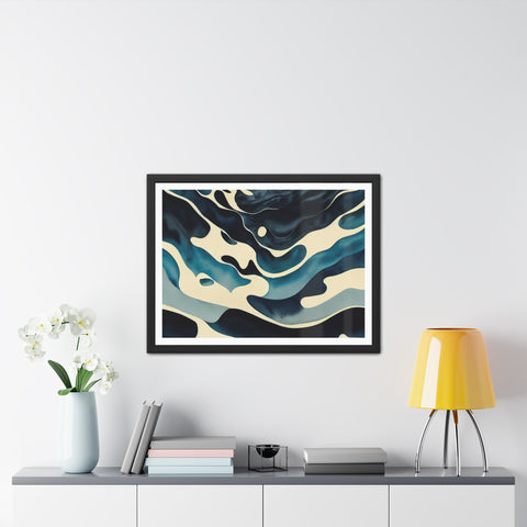 Waterborn - Framed Print - Watercolor Art