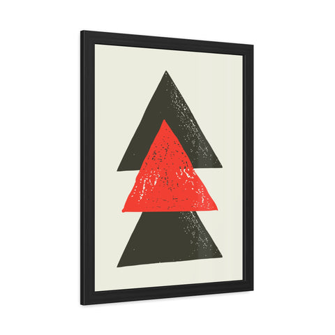 Jonathan 2 - Modern Geometric Framed Poster - Stylish Wall Art for Home Décor