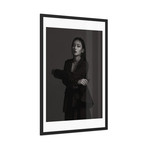 Xiang Sue - Elegant Monochrome Framed Poster - Stylish Wall Art for Modern Decor