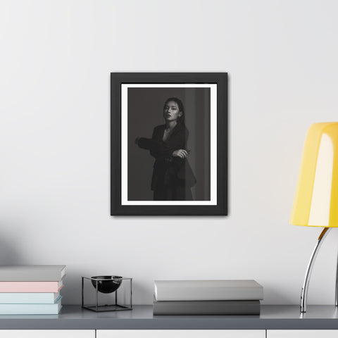 Xiang Sue - Elegant Monochrome Framed Poster - Stylish Wall Art for Modern Decor
