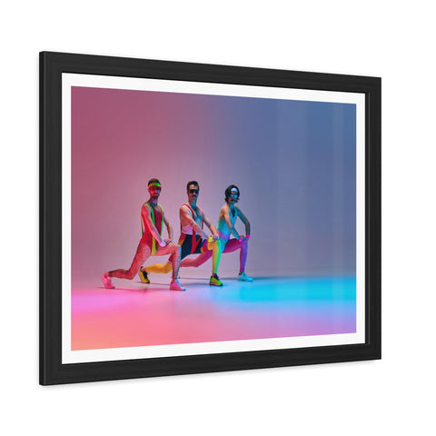 Workout - Framed Print