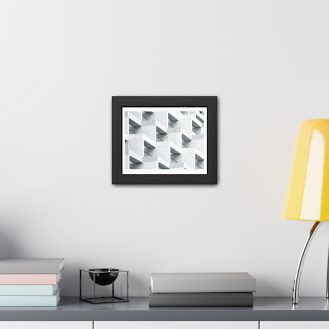 Blocks - Architecture - Framed Print