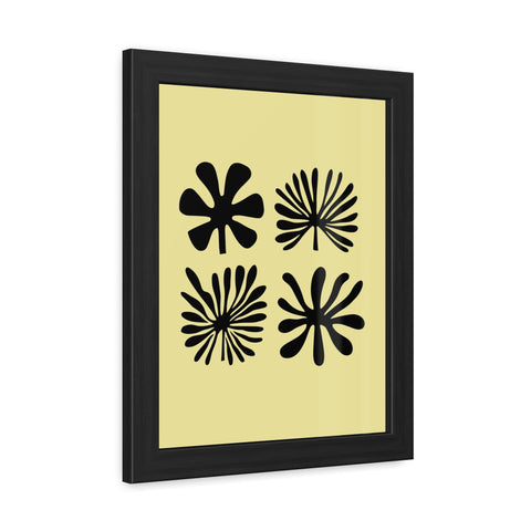 Lotus - Botanical Framed Poster - Modern Wall Art