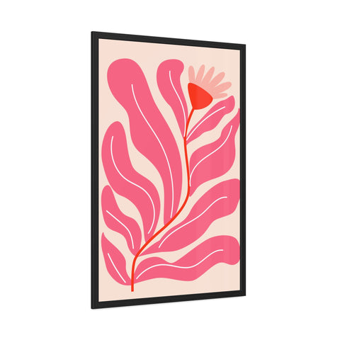 Marinda 6 - Vibrant Floral Framed Poster - Modern Wall Art Decor