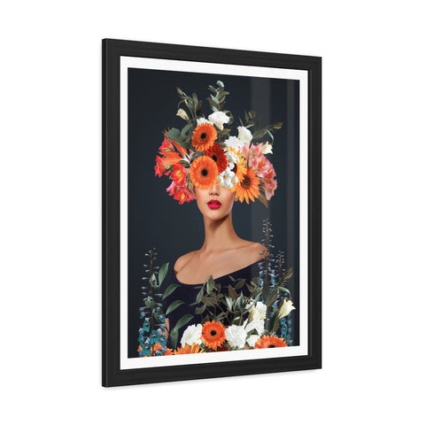 Flowerhead - Blooming Beauty Framed Poster - Floral Art for Home Decor