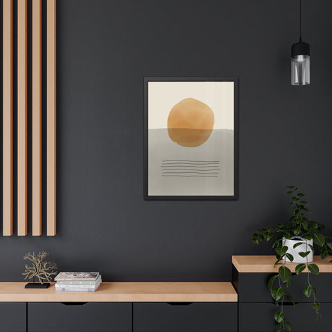Watercolor Abstract 3 - Framed Print