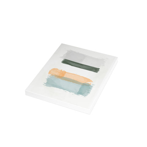 Watercolor Brushstroke Greeting Card — Abstract Greeting Card - Illustrated, Beautiful, Modern