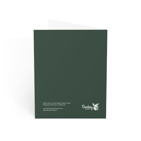 'Merry Christmas, Y'all' Greeting Card – Christmas / Holiday Greeting Card - Illustrated, Modern
