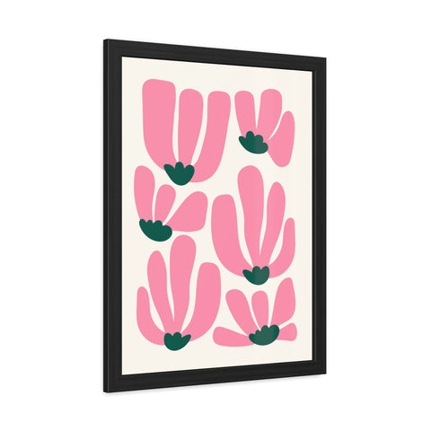 Natural Formation 2 - Vibrant Floral Framed Poster Art | Modern Home Décor | Gift for Plant Lovers