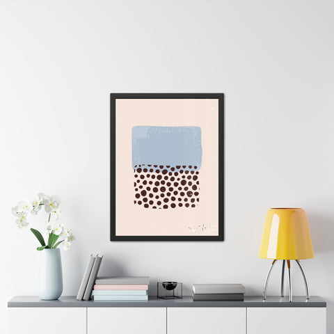 Blend 2 - Abstract Framed Poster - Modern Wall Art for Home Decor