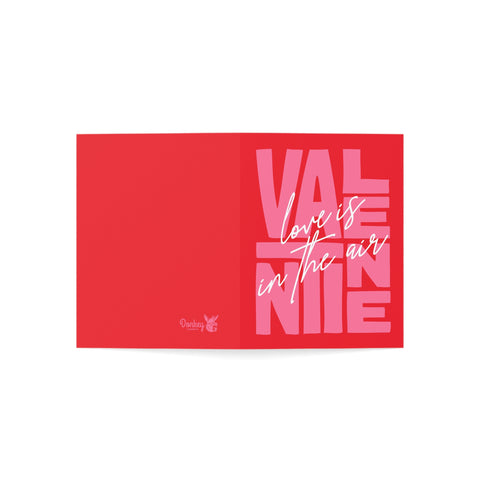 Love is in the air - Valentines Greeting Card