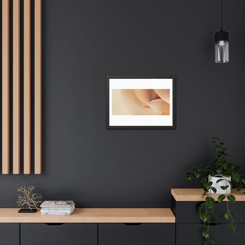 Creese - Elegant Framed Poster - Minimalist Wave Art for Home Decor