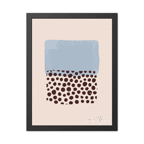 Blend 2 - Abstract Framed Poster - Modern Wall Art for Home Decor